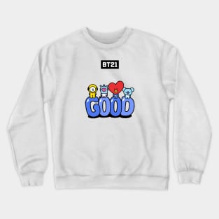 bt21 bts exclusive design 55 Crewneck Sweatshirt